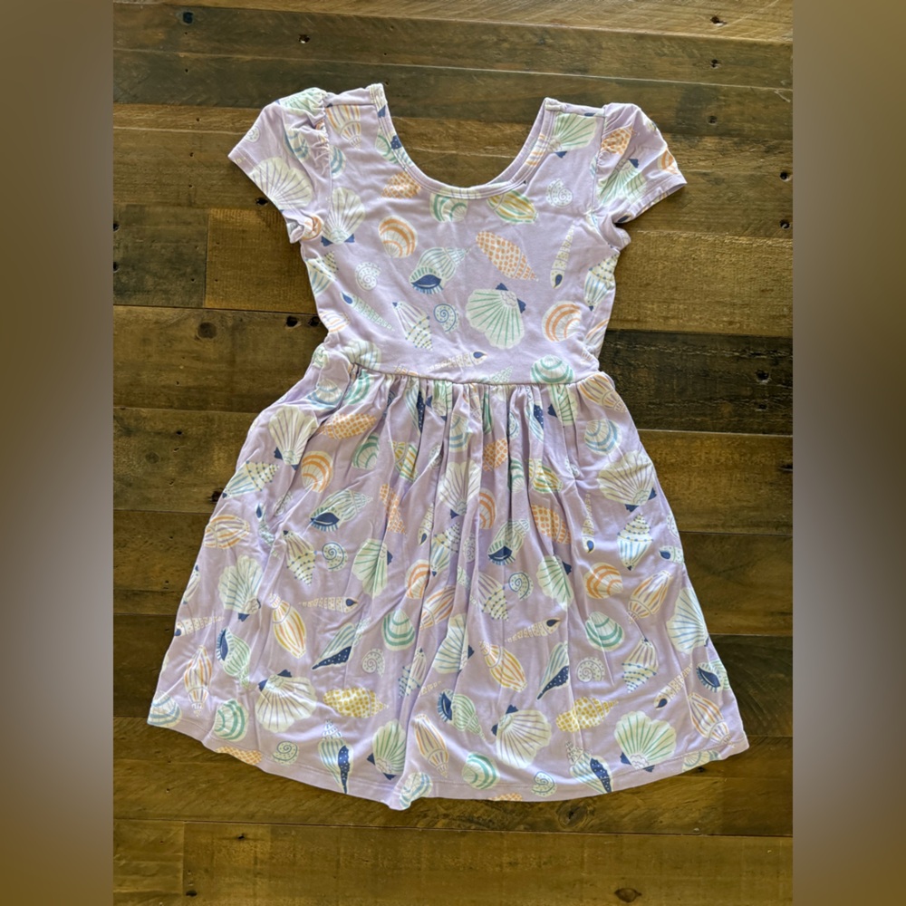 Little Sleepies Play - Sandy Treasures Skater Dress - Size: 5